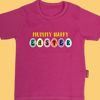 Personalised Child's Happy Easter T Shirt, 2 of 9