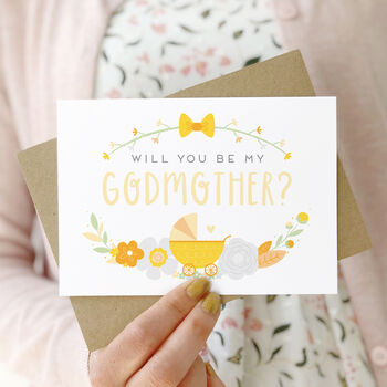Will You Be My Godmother? Card, 3 of 12