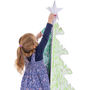 Kid Eco Cardboard Christmas Tree Single Pack White, thumbnail 6 of 8