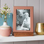 Copper Photo Frame With Personalised Stand, thumbnail 3 of 9