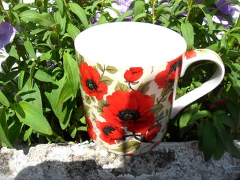 Jumbo Mug In Vibrant Red Poppy Design, 2 of 12