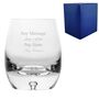 Personalised Bubble Base Whisky Tumbler For Him, thumbnail 1 of 4