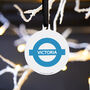 Official Tfl London Hanging Christmas Tree Bauble Decoration, thumbnail 6 of 7