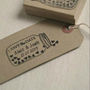 Jar Of Hearts Save The Date Stamp, thumbnail 1 of 4
