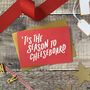 Well Tickle My Tinsel It's Christmas! Card, thumbnail 8 of 8