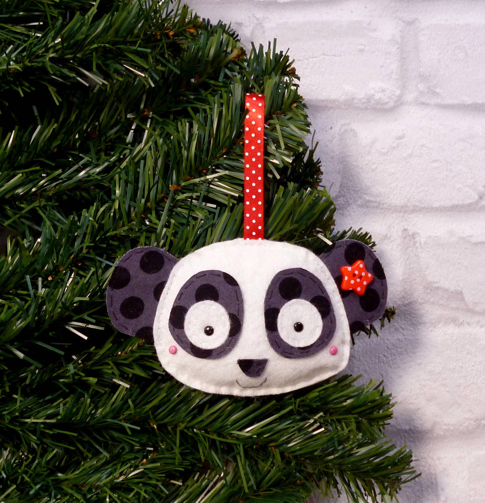 Panda Christmas Decoration 