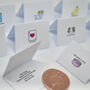 Personalised Mini Macaroon Birthday Card, thumbnail 4 of 8