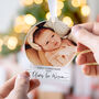 Baby's First Christmas Photo Ornament 2025, thumbnail 5 of 11