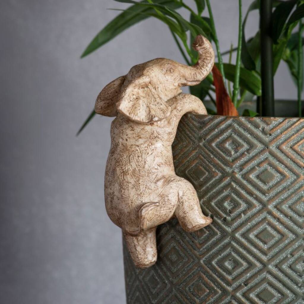 Elephant Pot Hanger By Sophie MacBain | notonthehighstreet.com