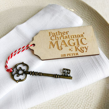 Personalised Father Christmas' Magic Key, 4 of 5
