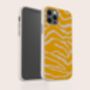 Yellow Tiger Eco Friendly, Biodegradable Phone Case, thumbnail 3 of 8