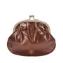 The Classic Ladies Leather Clasp Purse. 'The Sabina', thumbnail 2 of 12