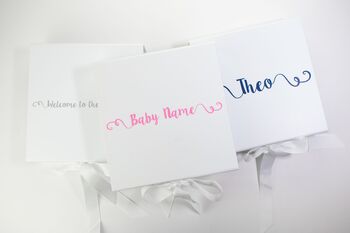 Bunny Muslin New Baby Gift Set In Keepsake Box, 12 of 12
