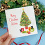 Cat's Christmas Tree Card, thumbnail 1 of 7