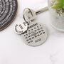 Anniversary Gift Special Day Calendar Round Keyring, thumbnail 10 of 10