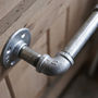 Industrial Galvanised Steel Pipe Loo Roll Holder, thumbnail 4 of 5