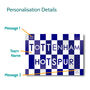 Tottenham Hotspur Print Personalised Spurs Gift Or Card, thumbnail 3 of 5