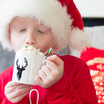 Personalised Kids Christmas Stag Mug, 3 of 3