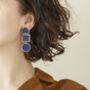 Fair Trade Eco Recycled Paper Lightweight Drop Earrings, thumbnail 5 of 12