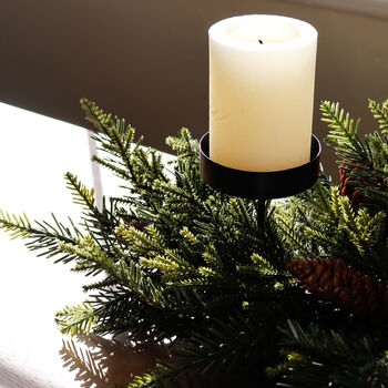 Christmas Candle Pinecone Table Decoration, 4 of 5