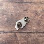 Ally Pride Lgbtqia+ Cat Enamel Pin, thumbnail 3 of 5