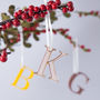 Letter Christmas Decoration, thumbnail 4 of 4