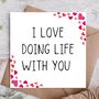 Cute Anniversary Card For Partner / Couple, thumbnail 1 of 3