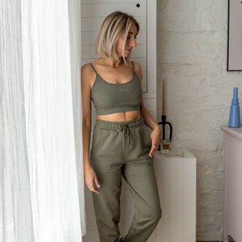 Personalised Roman Numerals Year Date Crop Top, 4 of 6