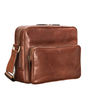 Personalised Genuine Leather Messenger Bag 'Santino M', thumbnail 5 of 10