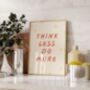 Uplifting Wall Art Print Positive Quote Poster, thumbnail 2 of 11