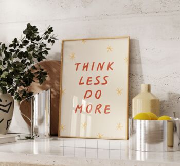 Uplifting Wall Art Print Positive Quote Poster, 2 of 11