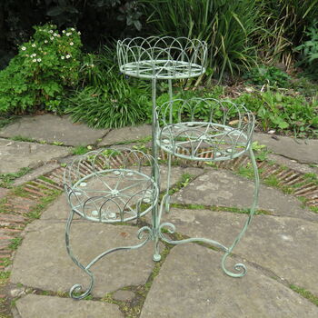 Metal Three Tier Pot Stand, 10 of 10
