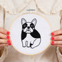Frenchie Jane Foster Embroidery Hoop Kit, thumbnail 2 of 4