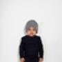 Satin Lined Beanie For Children One To Three Years, thumbnail 9 of 12