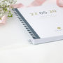 Personalised Date Wedding Planner Handbook, thumbnail 8 of 11