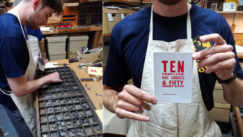 An Introduction To Letterpress For Two, Bristol, 5 of 8