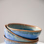 Set Of Four Porcelain Angled Mini Bowl, thumbnail 11 of 11
