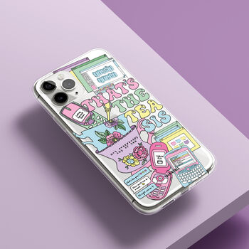 That's The Tea Phone Case For iPhone, 4 of 9