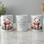 Personalised Christmas Panda Family Mug, thumbnail 2 of 2