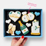 Personalised Wedding Gift Letterbox Cookies, thumbnail 1 of 9