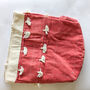 Organic Cotton Canvas Storage Basket, Childrens Toy Bag, thumbnail 3 of 8