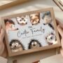 Personalised Hedgehog Family Print And Fun Quote, thumbnail 5 of 6