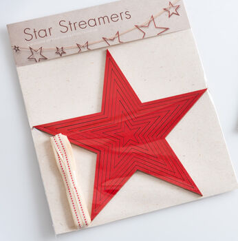 Star Streamers Wooden Garland, 12 of 12