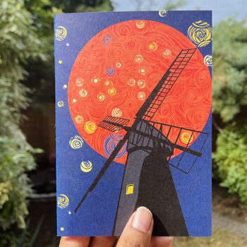 Brixton Windmill Mini London Greeting Cards, 2 of 3