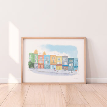 Shops On London's Portobello Road Fine Art Print, 3 of 5