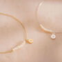 Delicate Anja Pearl Slider Personalised Bracelet, thumbnail 2 of 7