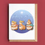 Wheeeek Three Kings Guinea Pigs Christmas Card, thumbnail 1 of 2