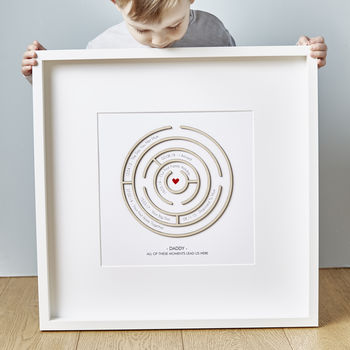 Personalised Wooden Maze Print, 10 of 12