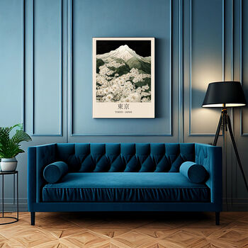 Japanese Mountain Flower Art Print, 3 of 3
