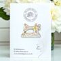 White Sewing Machine Enamel Pin Brooch With Flowers, Gifts For Crafters, Sewers And Dressmakers, thumbnail 1 of 8